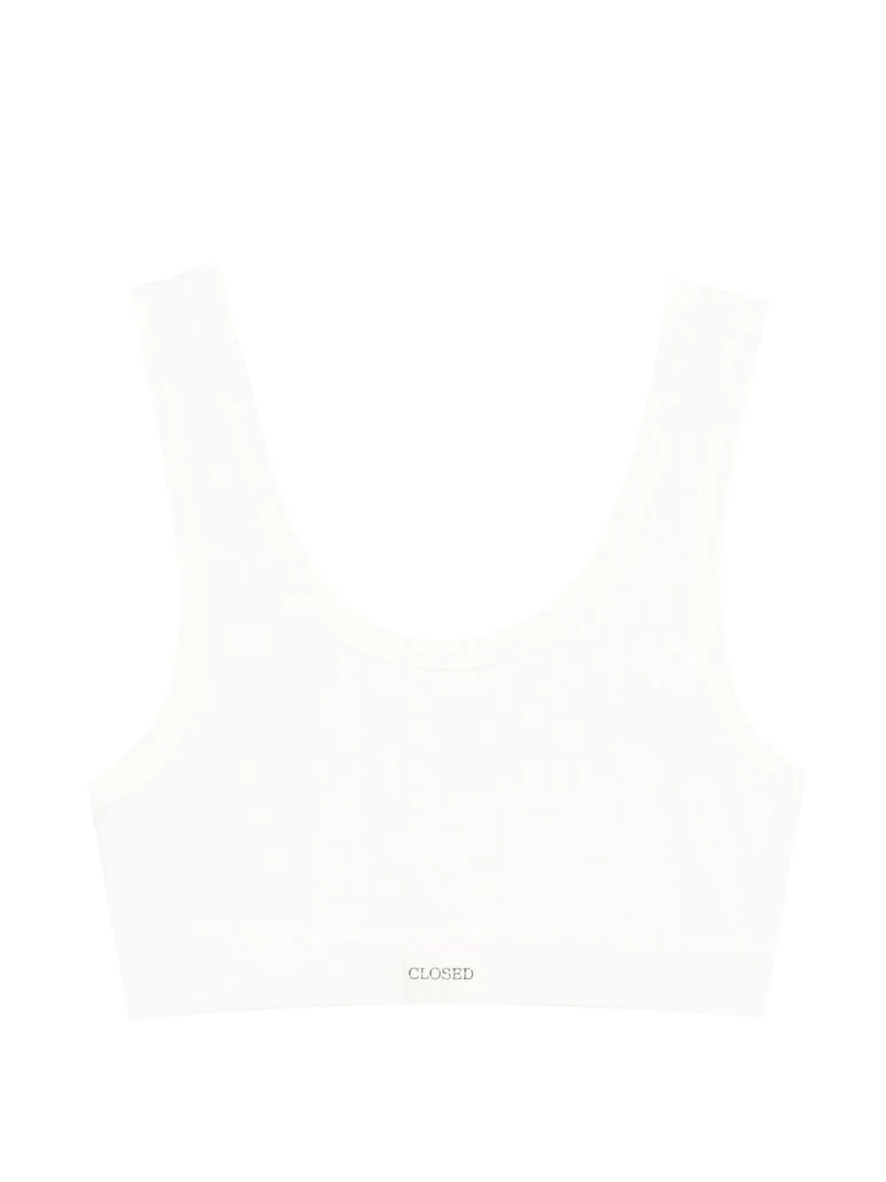 scoop-neck bralette - 1