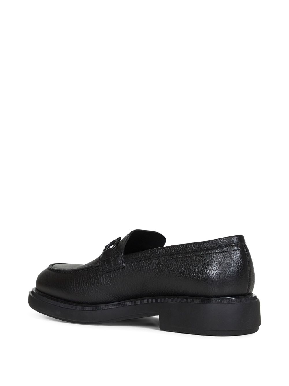 Gancini-detail loafers - 3