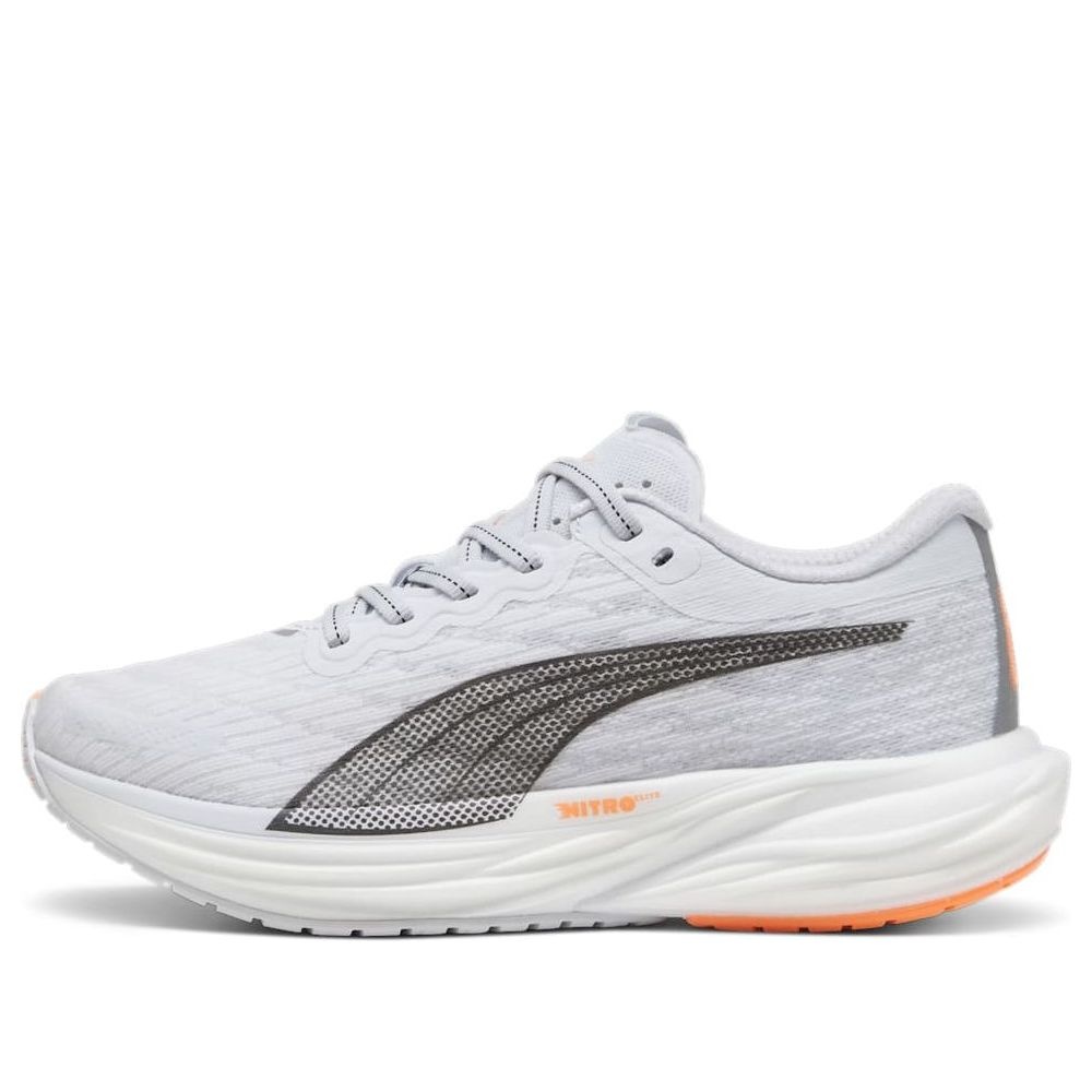 (WMNS) PUMA Deviate Nitro 2 'Silver Mist Neon Citrus' 376855-27 - 1