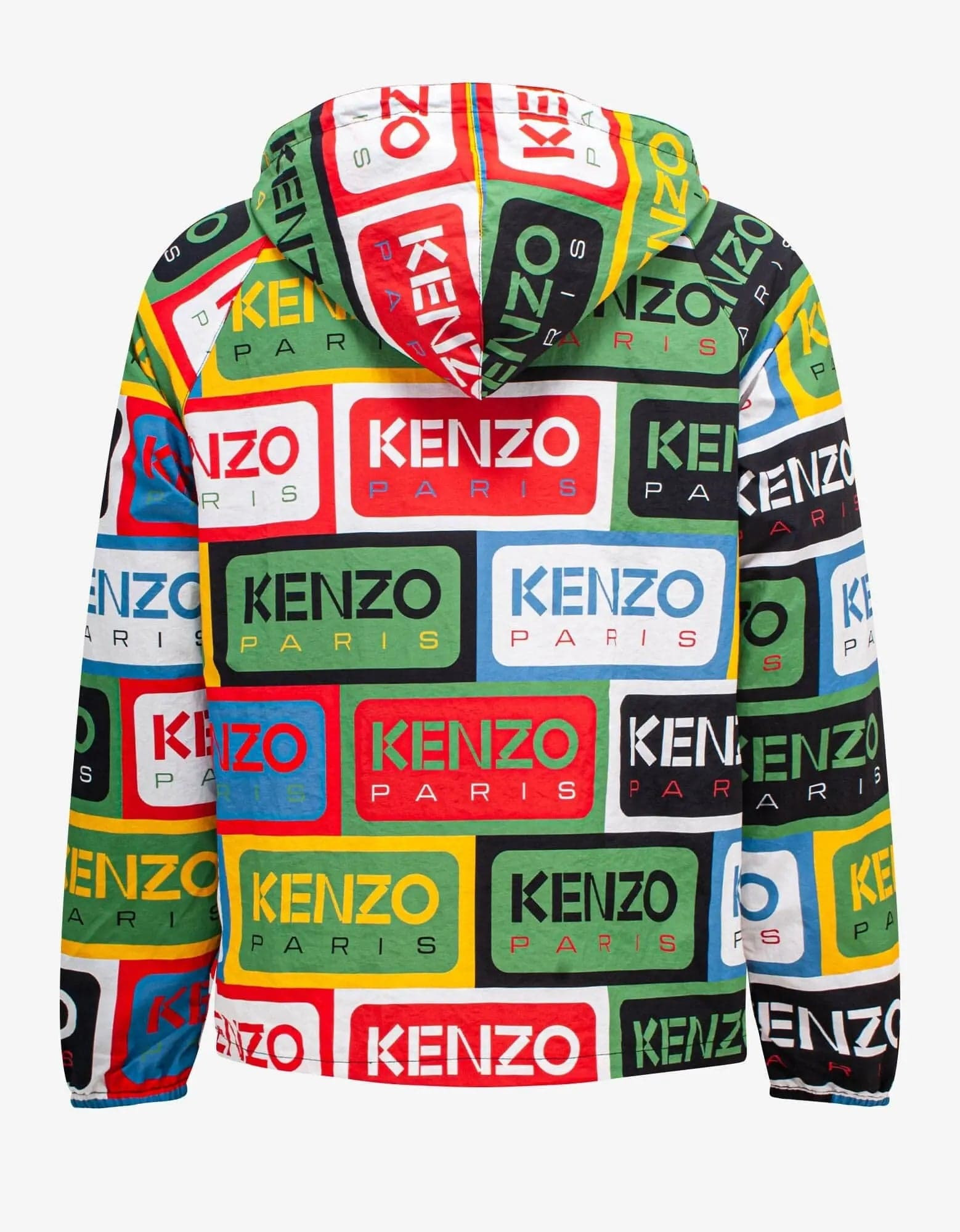 Kenzo Multicolour 'Kenzo Labels' Windbreaker - 2