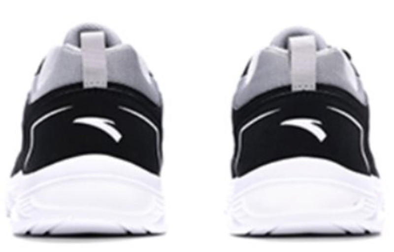 ANTA ANTA Running Series Sneakers Leather 'Black Grey White' 91645515-1 outlook