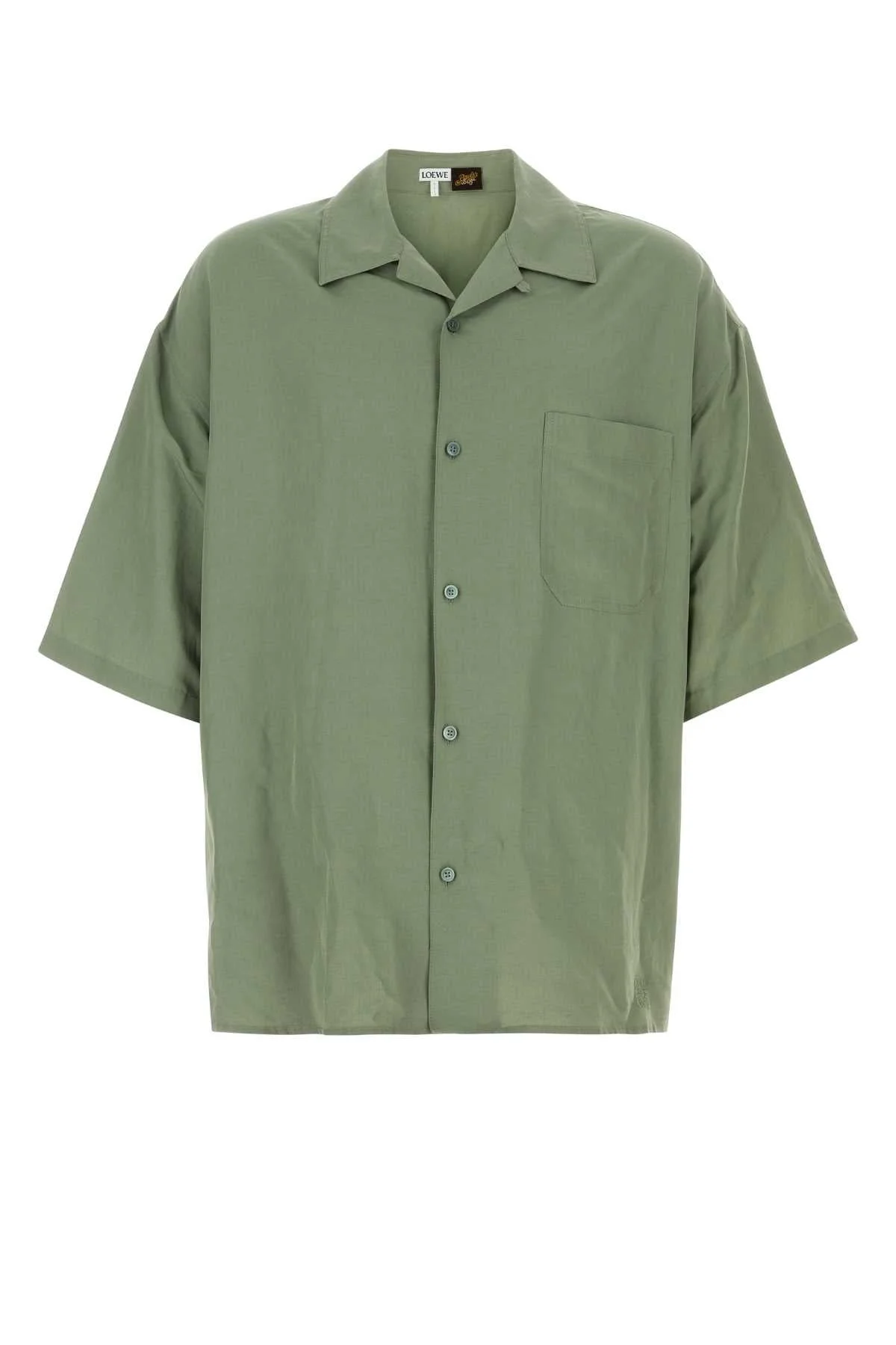 Loewe Paula's Ibiza Men Green Viscose Blend Paula S Ibiza Shirt - 1