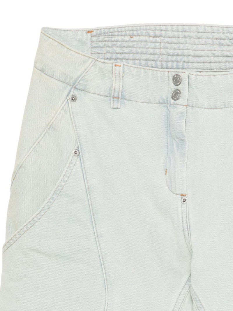 Carina zip-detail flared jeans 3