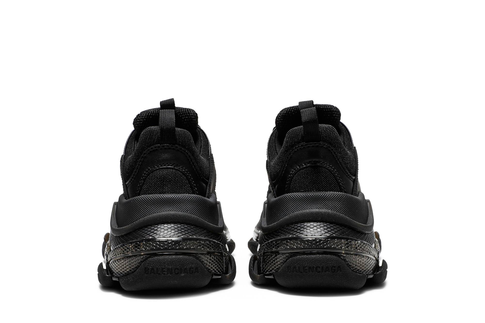 Balenciaga Wmns Triple S Sneaker 'Clear Sole - Black' - 6