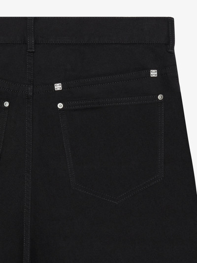 Givenchy LOOSE FIT CARGO PANTS IN DENIM outlook