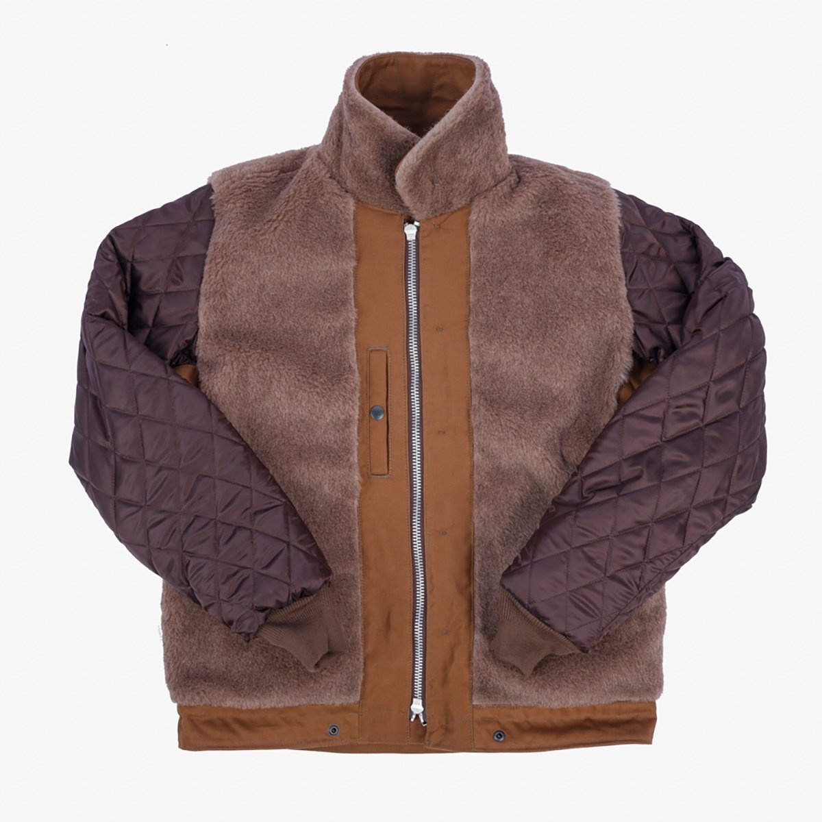 IHM-35-BRN Whipcord N1 Deck Jacket - Brown - 6