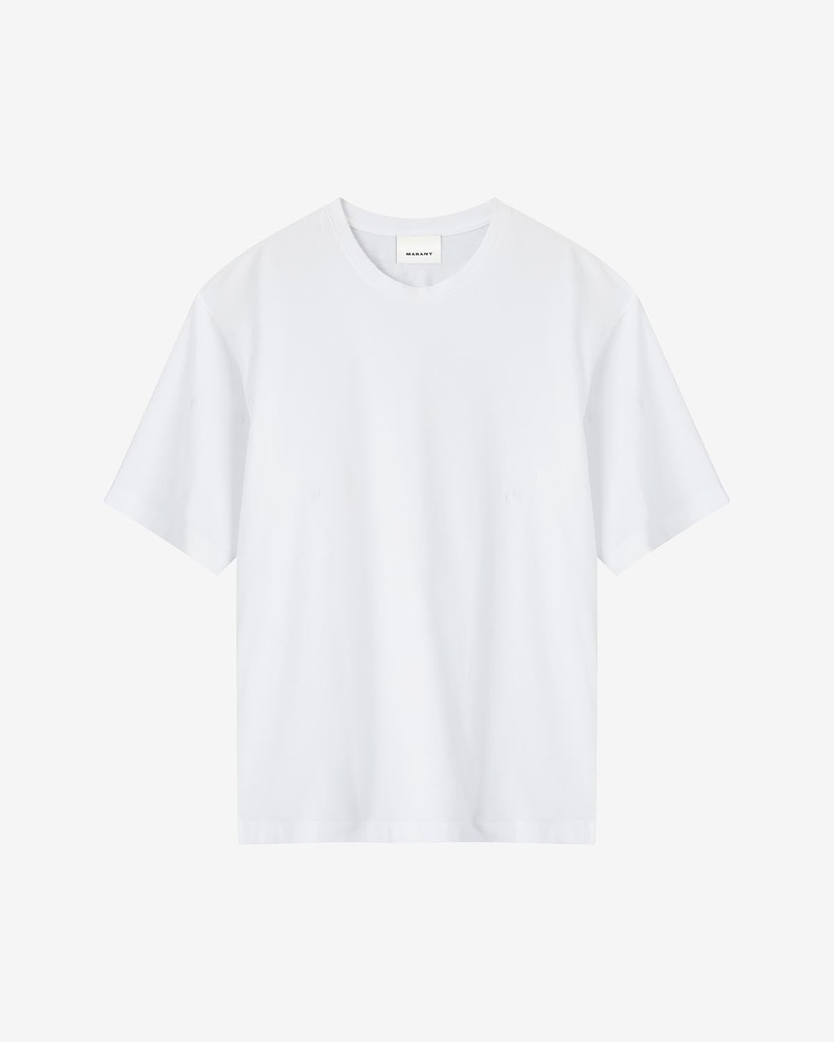 ISABEL MARANT｜SHORT-SLEEVED ROUND NECK T-SHIRTS (GUIZY Isabel Marant GUIZY TEE-SHIRT | REVERSIBLE