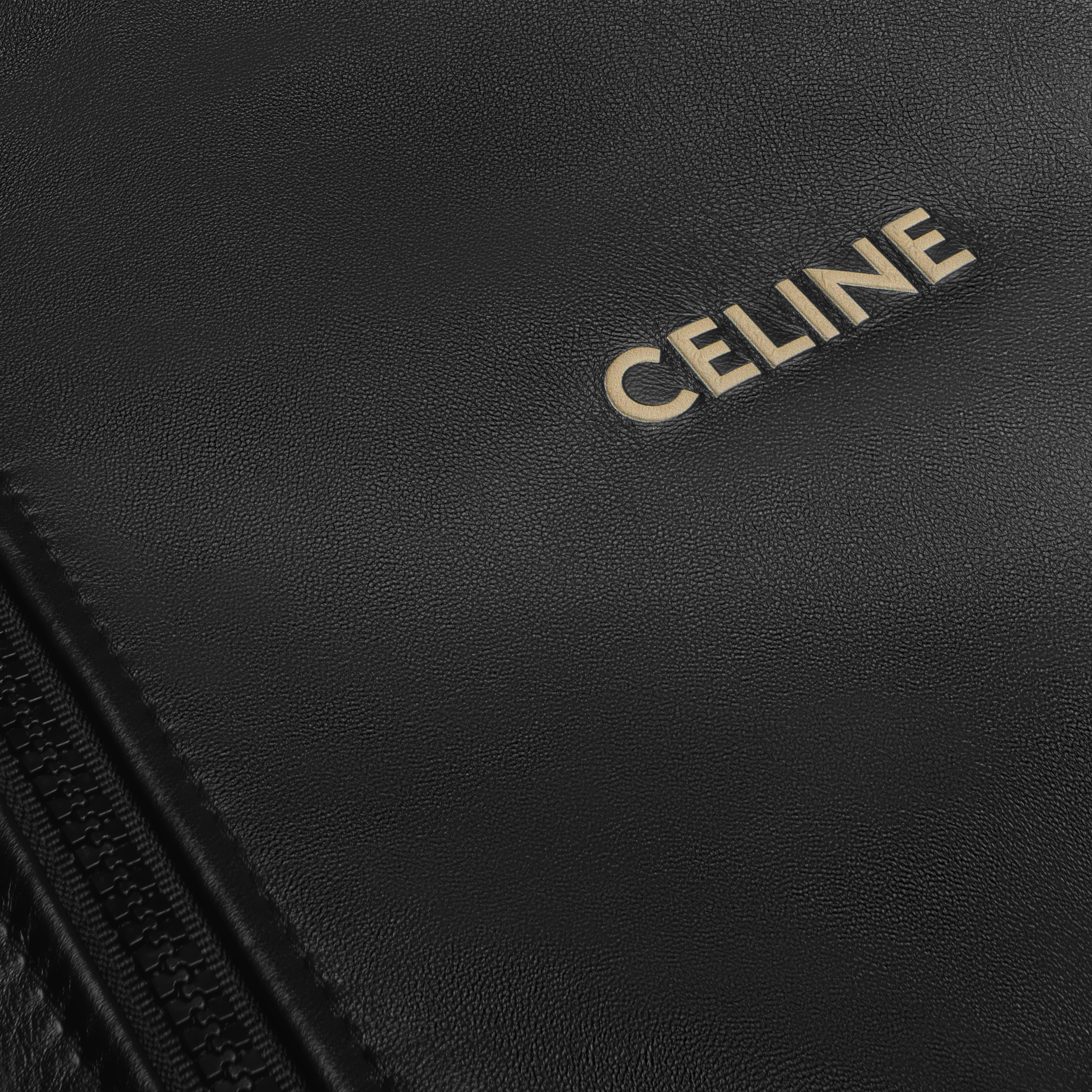 celine tracksuit jacket in soft lambskin - 4