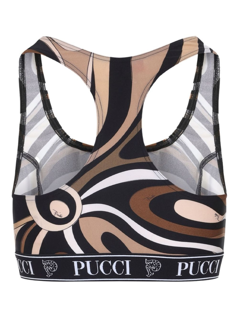 PUCCI logo-band top outlook