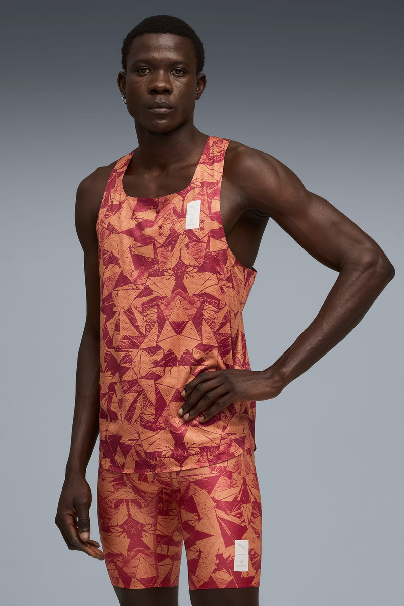 PUMA PUMA x SAYSKY Men's Moisture Wicking Running Singlet outlook
