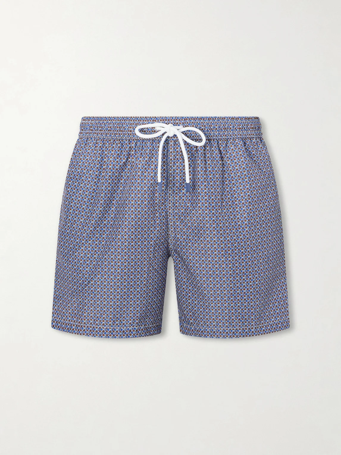 Madeira Printed Straight-Leg Swim Shorts - 1