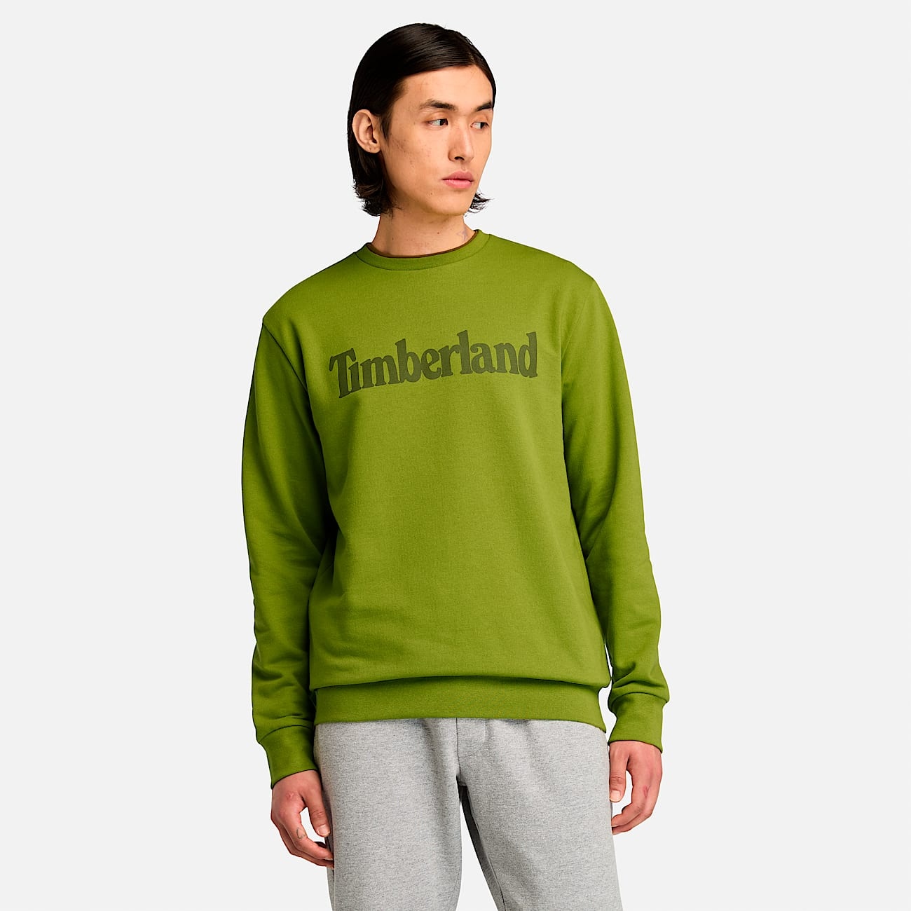 Men's Northwood US Wordmark Logo Brushed Back Crew Neck Sweatshirt - 2