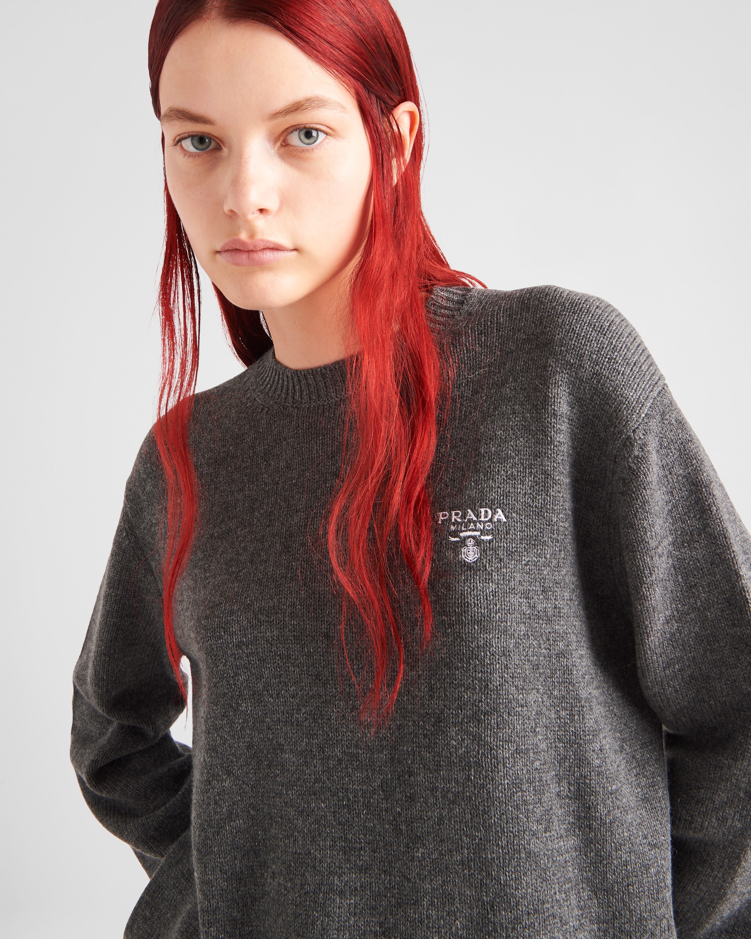 Cashmere crew-neck sweater - 4