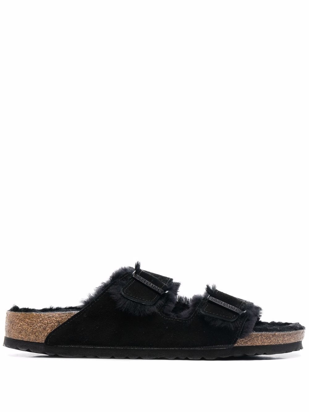 Arizona fur-lined sandals - 1