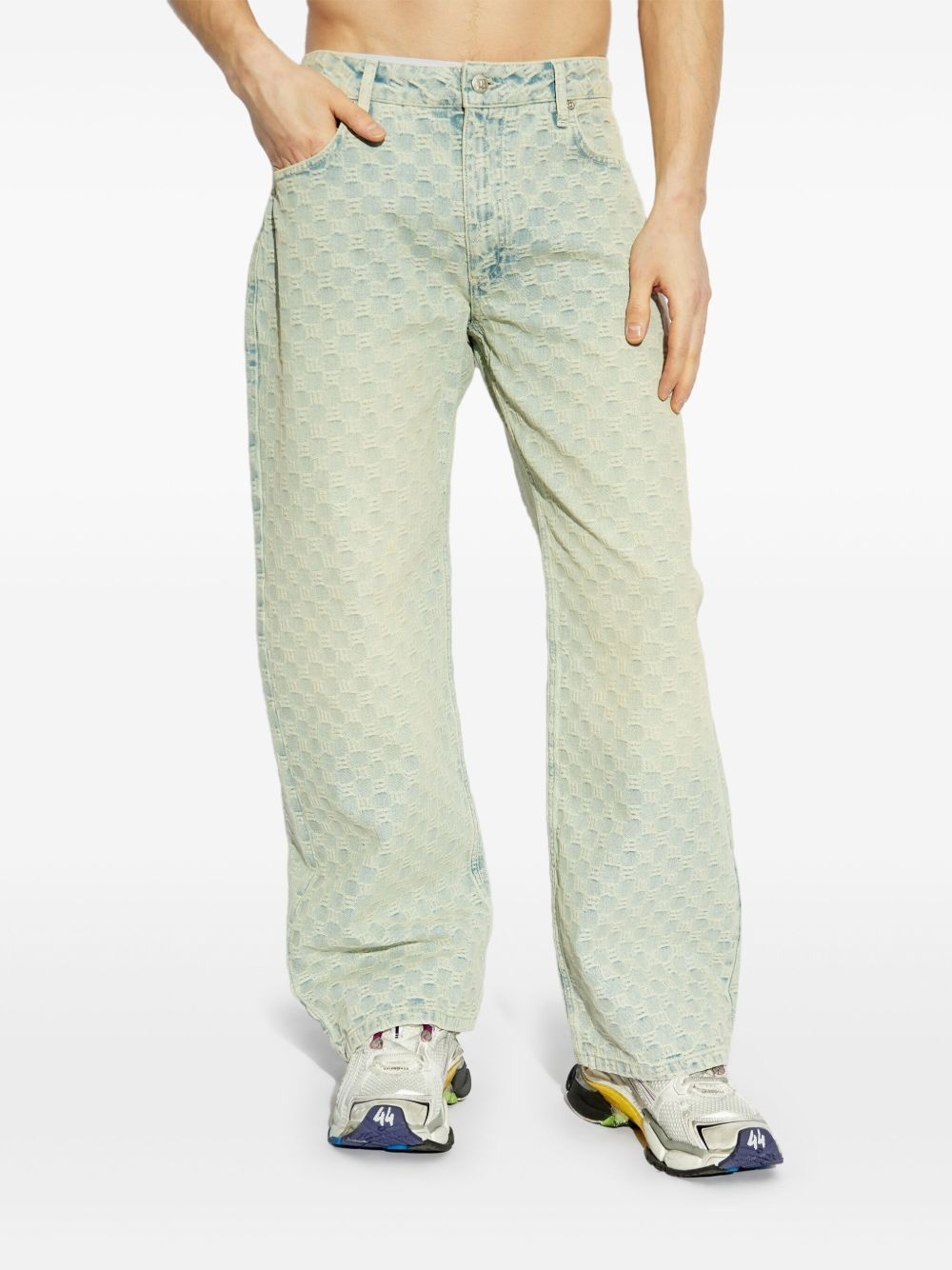 Monogram jeans - 3