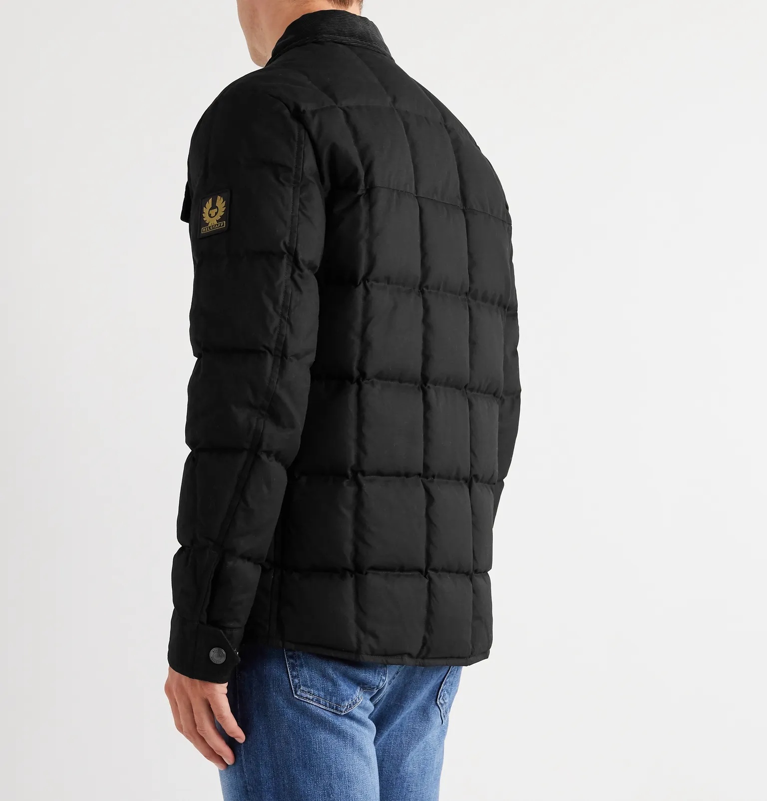 Ranger Cotton Corduroy-Trimmed Quilted Cotton-Canvas Down Jacket - 4