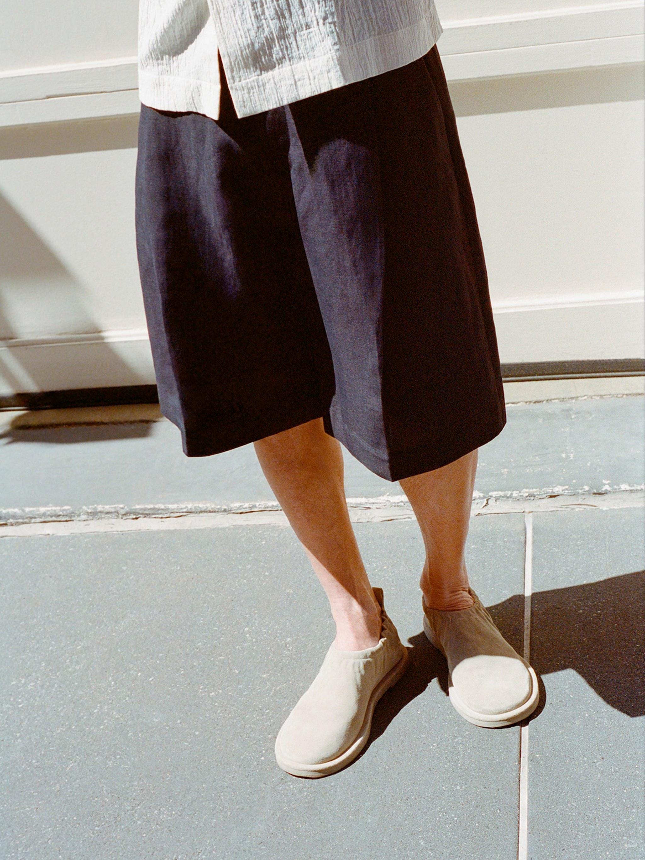 Fowld Linen Short - 2