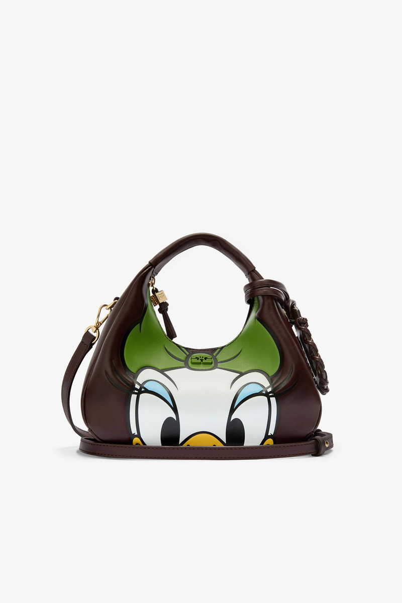 DAISY DUCK MINI HOBO BAG IN BROWN 1
