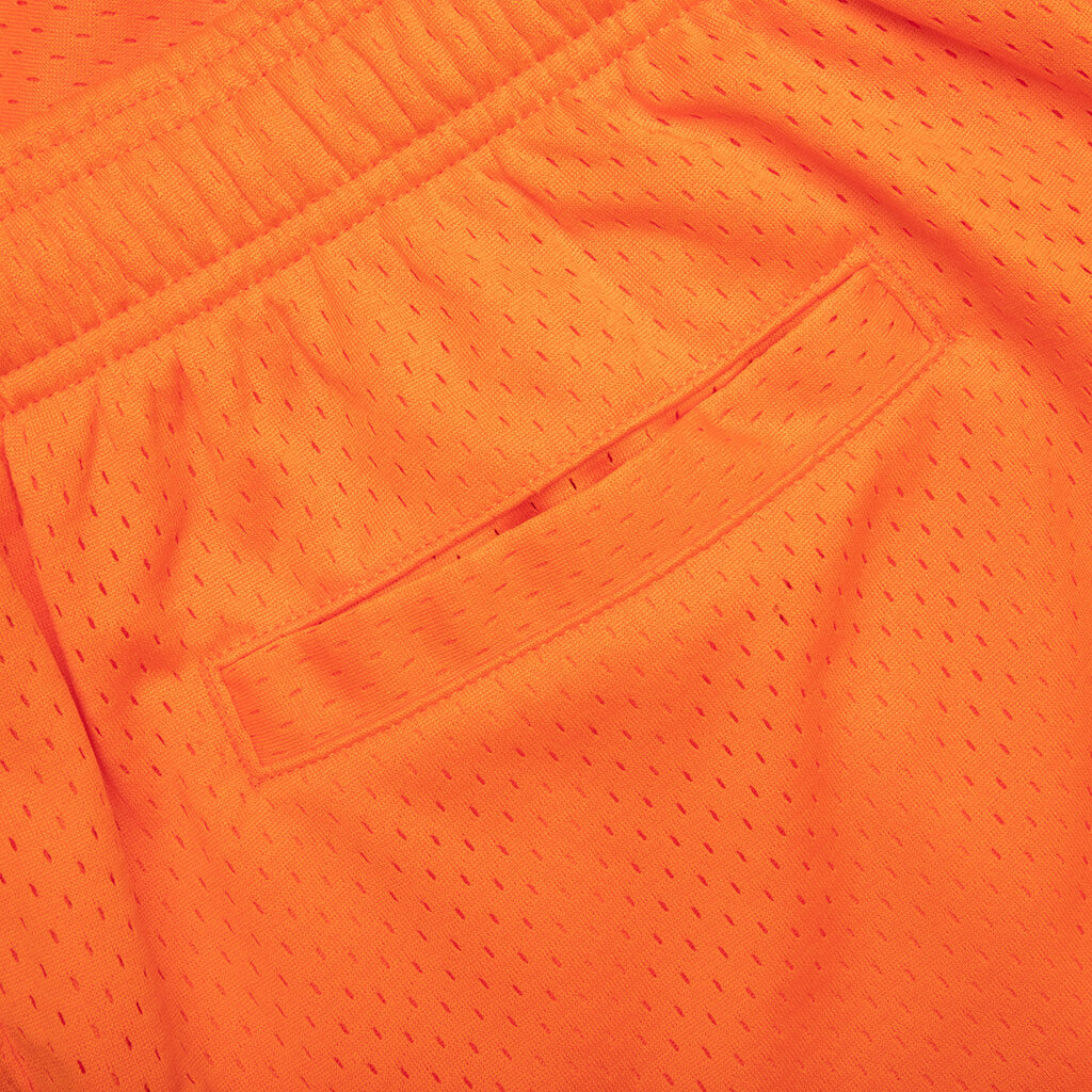 MESH BASIC SHORTS - ORANGE - 3
