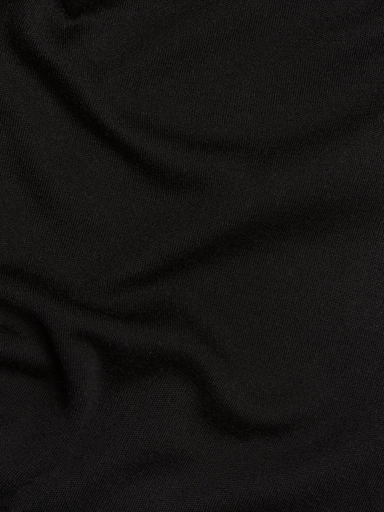 Womens Merino Wool Track Pants - Black - 4