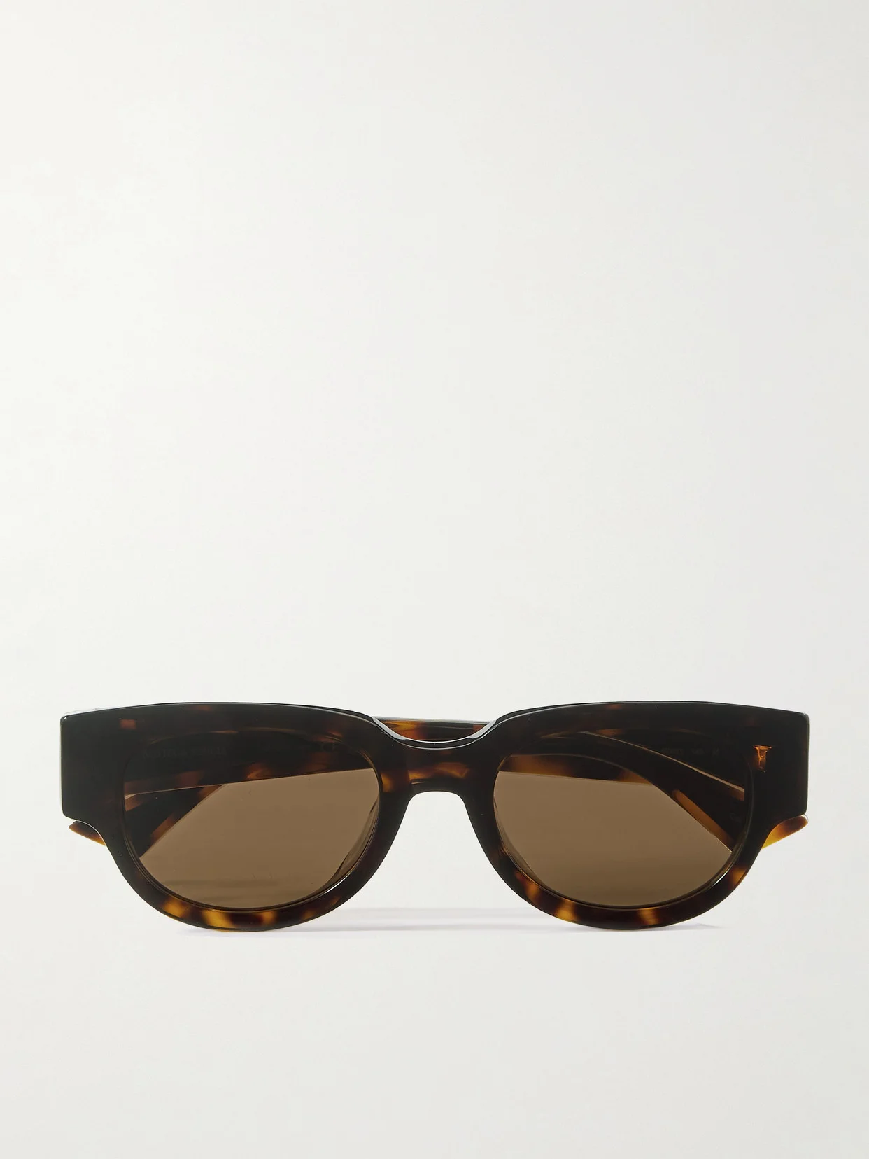 Round-frame Tortoiseshell Acetate And Gold-tone Sunglasses - 1
