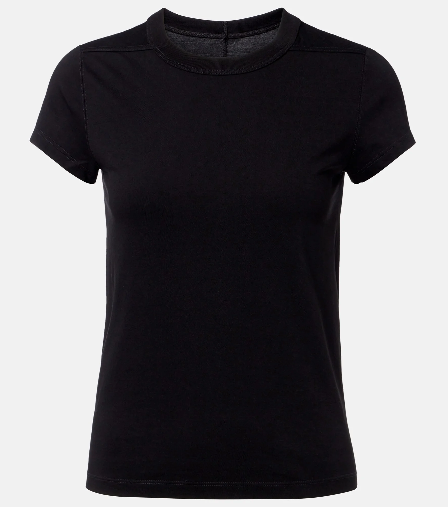 Cropped Level cotton jersey T-shirt - 1