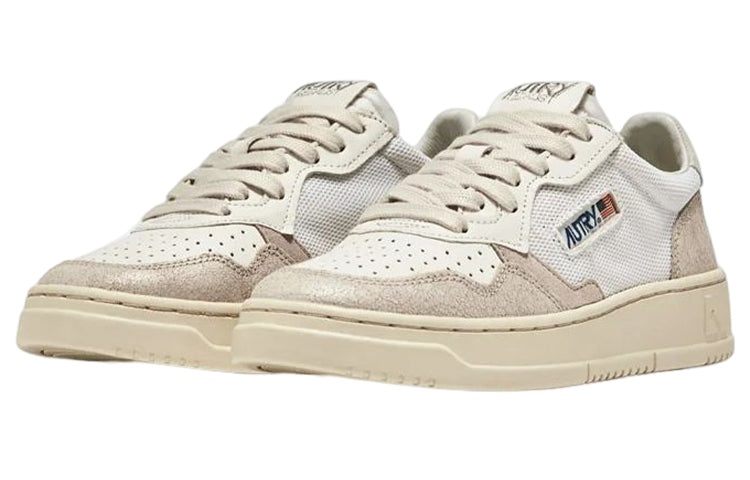 (WMNS) Autry Medalist Low 'Nabuk White' AULW-CN01 - 2