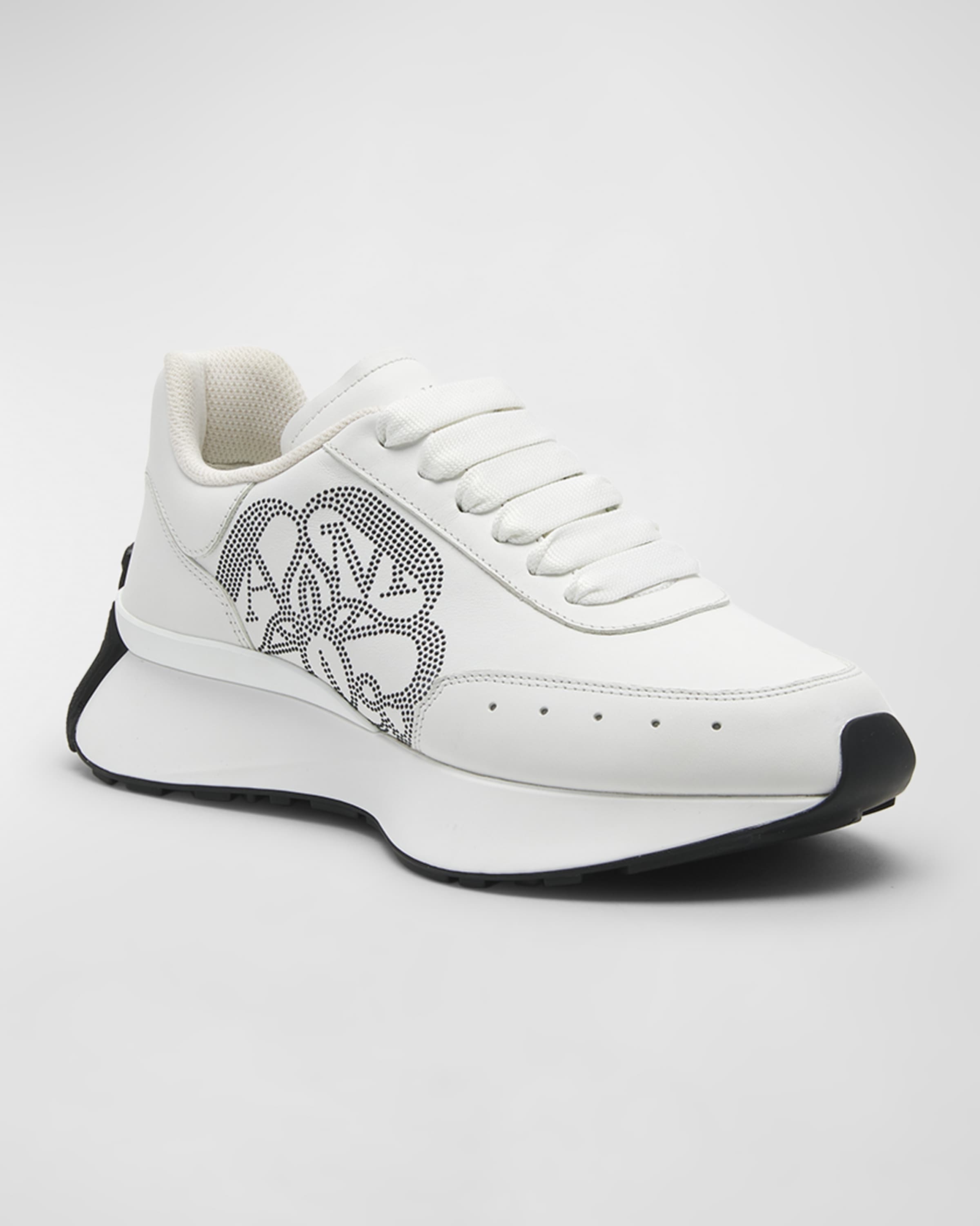 Sprint Leather Logo Runner Sneakers - 3