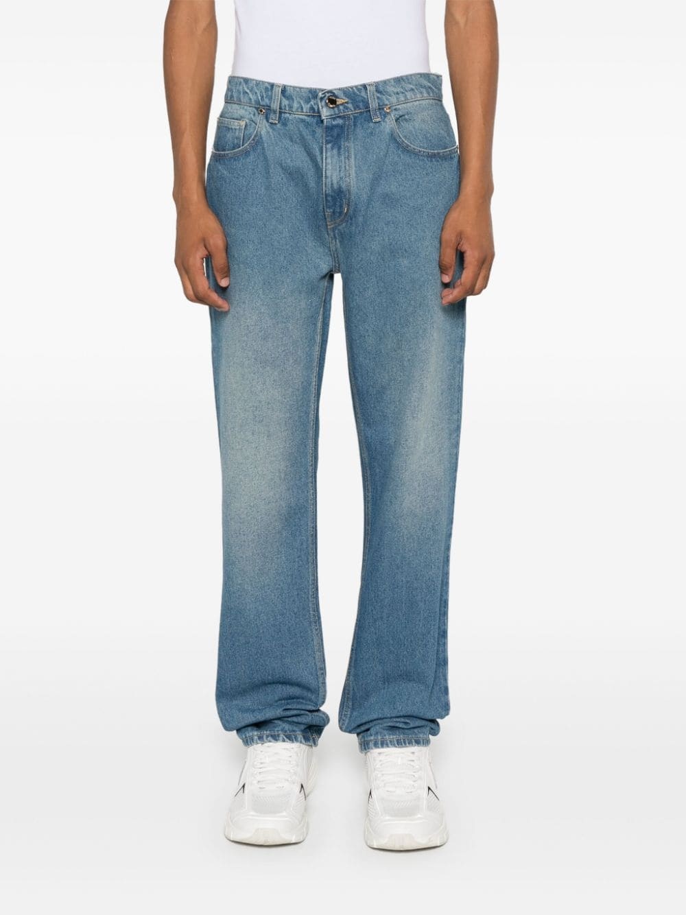 Tennis Club tapered-leg jeans - 3