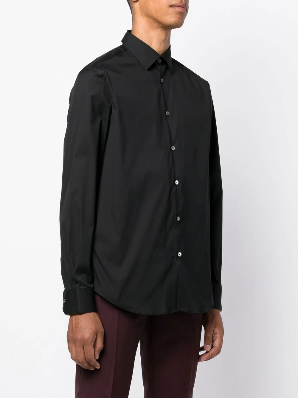 button-up cotton shirt - 3