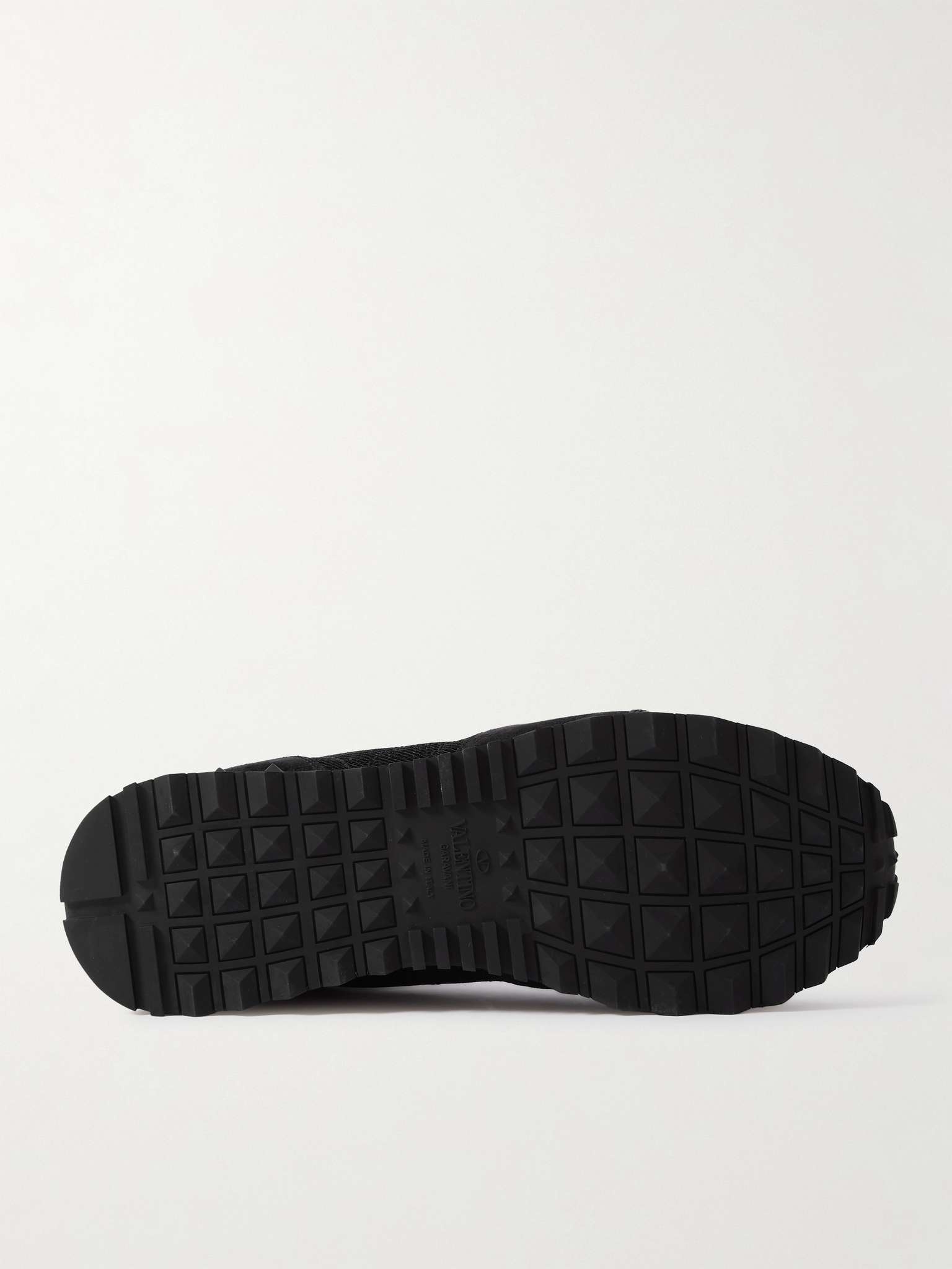 Rockrunner Suede, Leather and Mesh Sneakers - 3