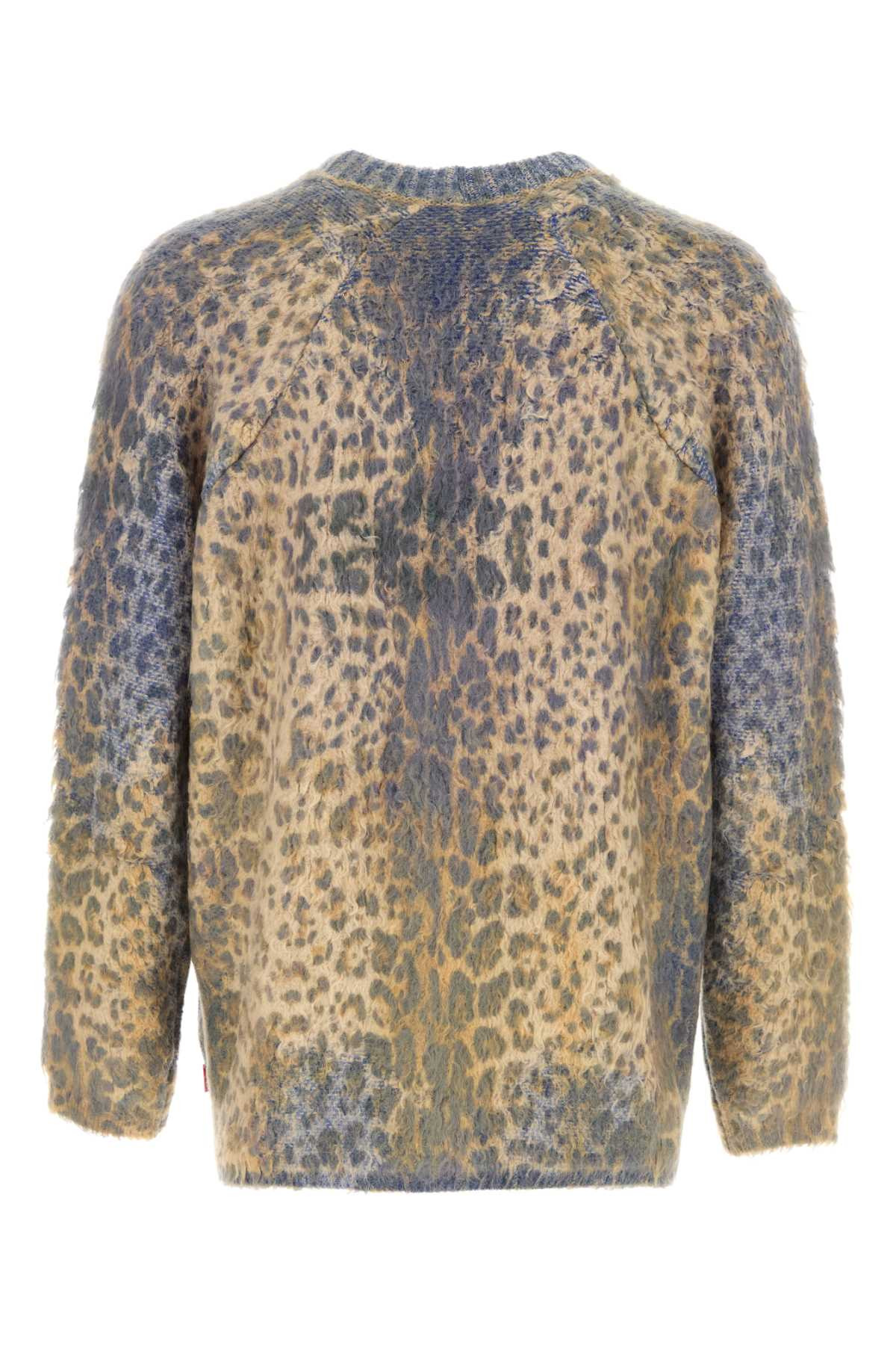 Diesel Men Printed Cotton Blend Cardigan - 2