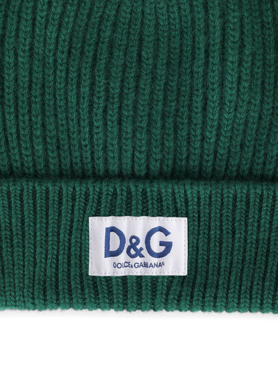 Dolce & Gabbana logo-patch beanie outlook