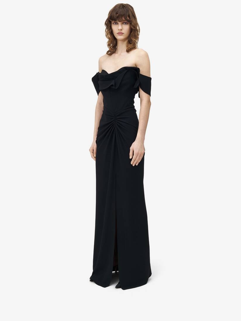 Off-the-shoulder evening dress - 2