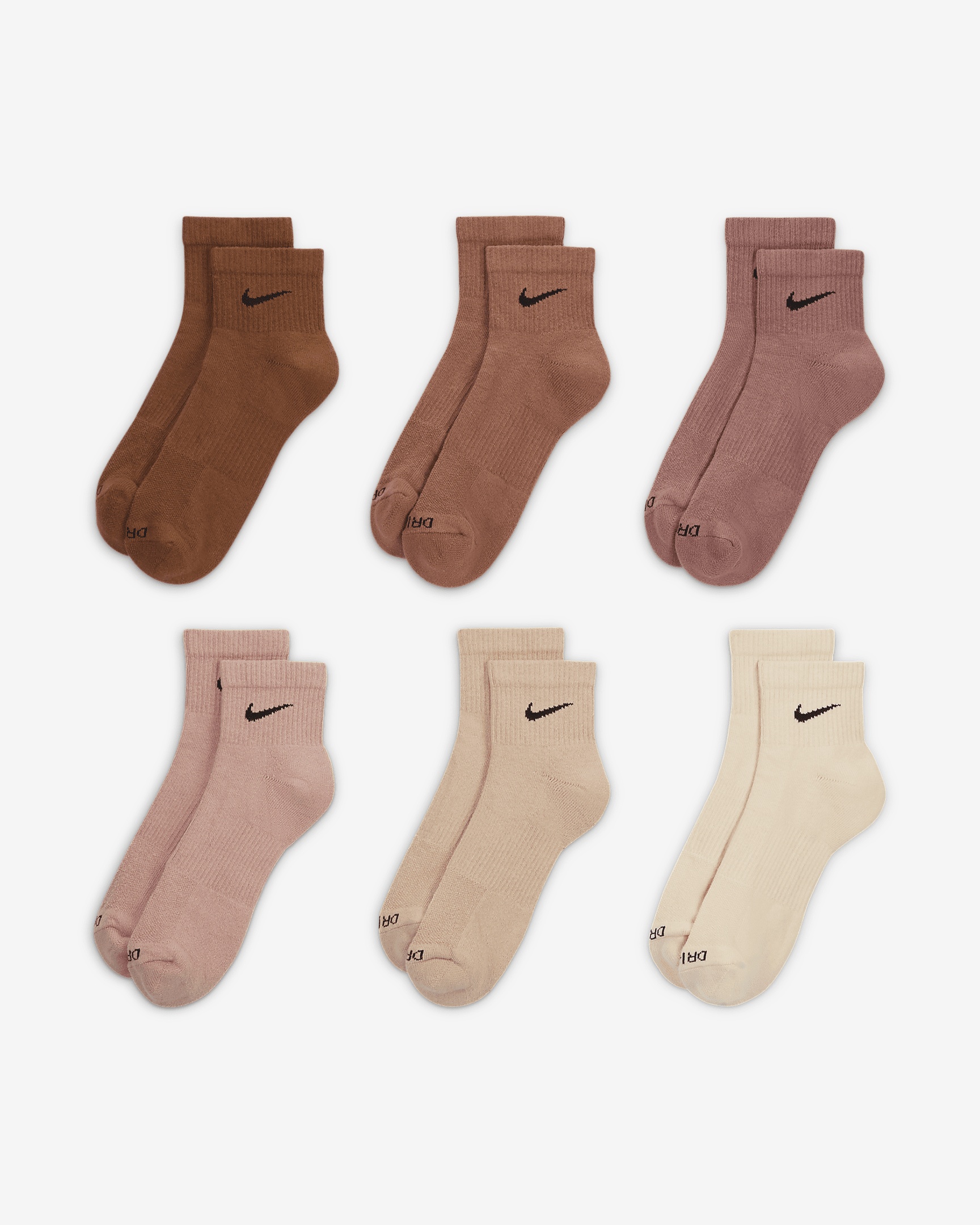 Nike Everyday Plus Cushioned Training Ankle Socks (6 Pairs) - 2