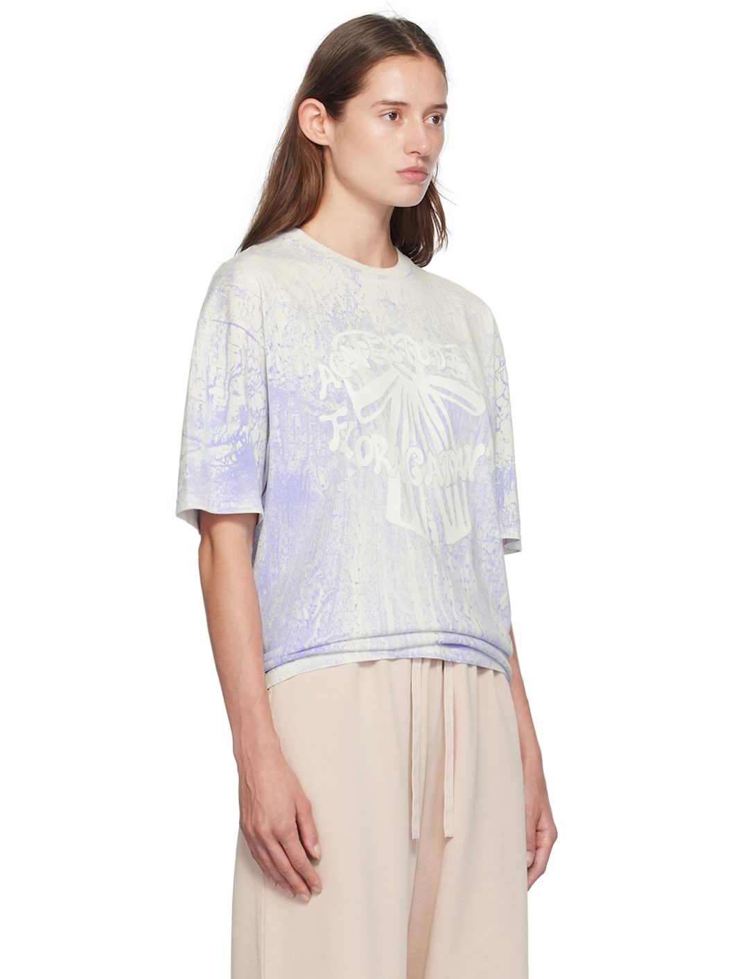 Blue Plaster Print T-Shirt - 2