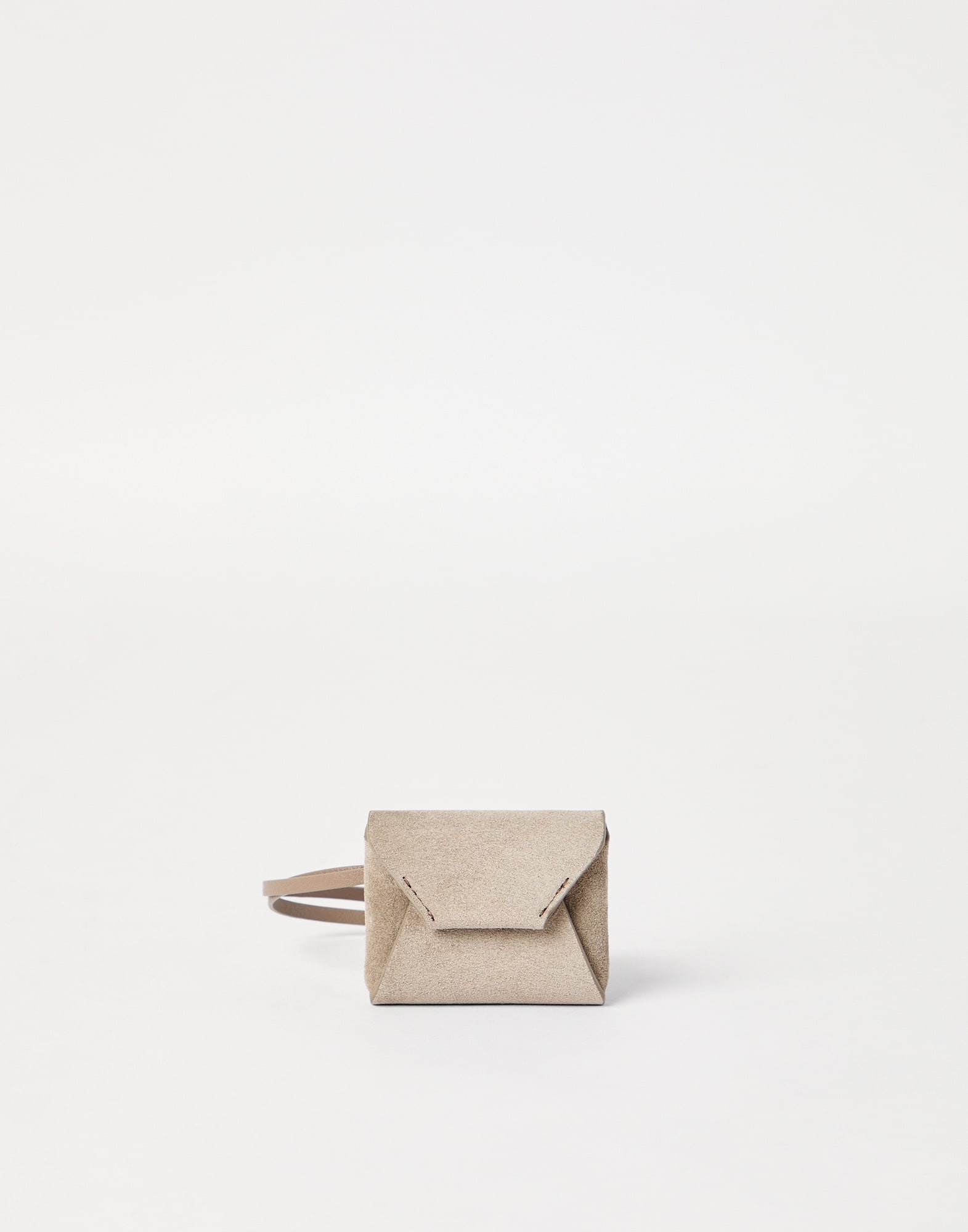 Suede bag charm - 1