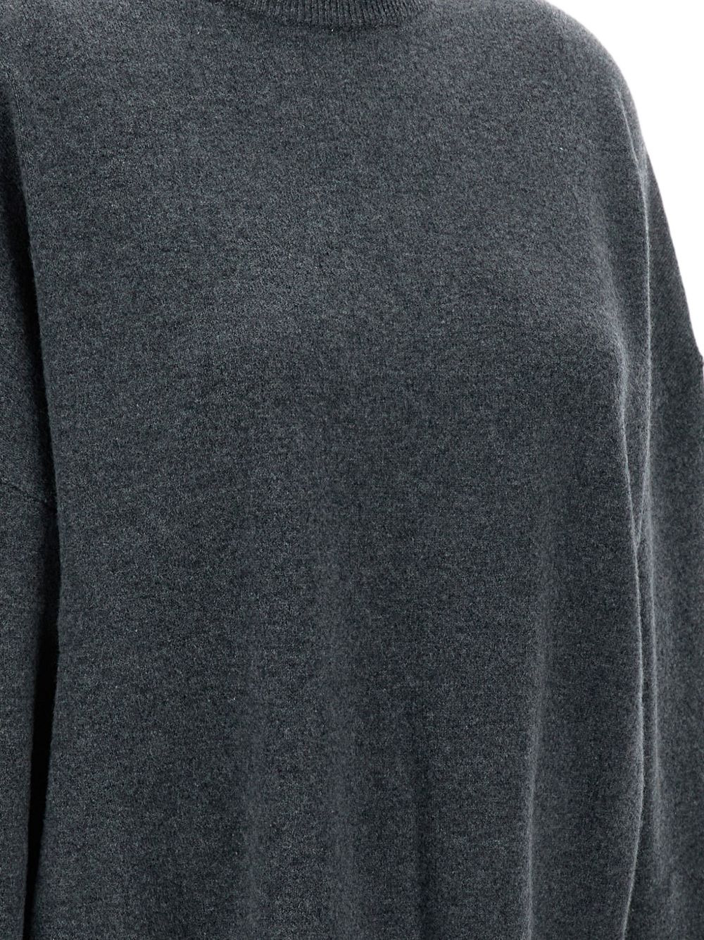crew-neck long-sleeves sweater - 2