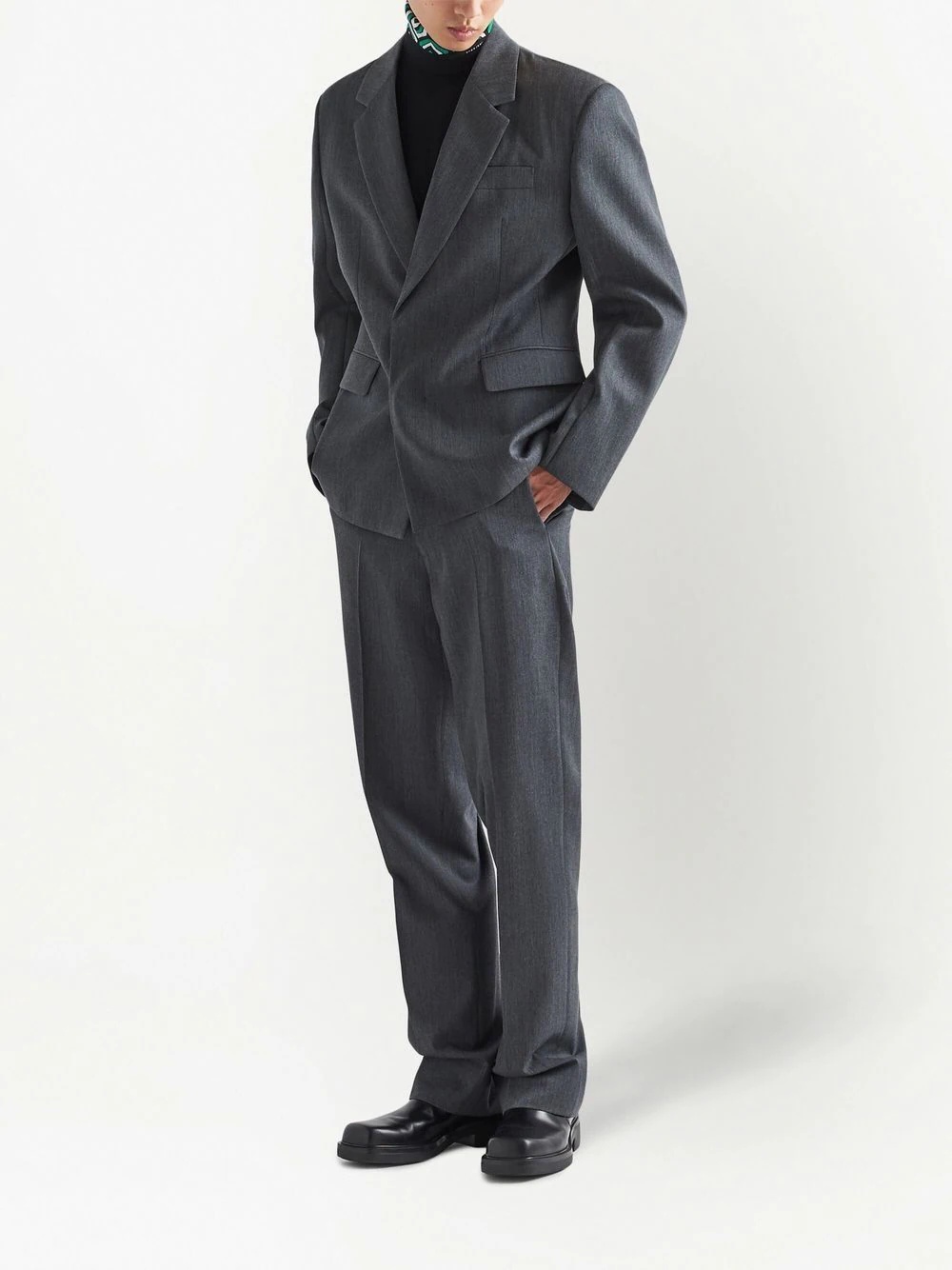 tailored wool trousers - 2