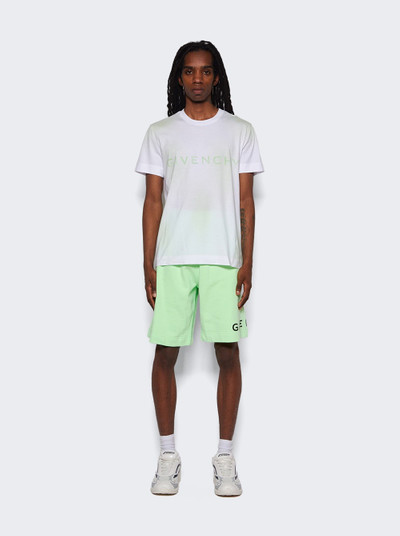 Givenchy Boxy Fit Shorts Mint Green outlook