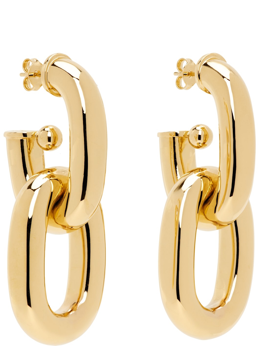 Double XL Link Earrings - 2