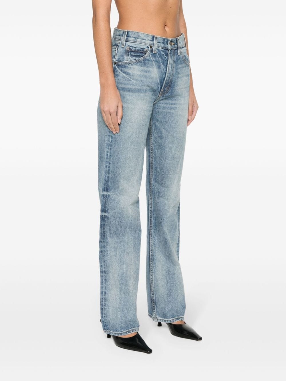 Mitchell high-rise straight-leg jeans - 3
