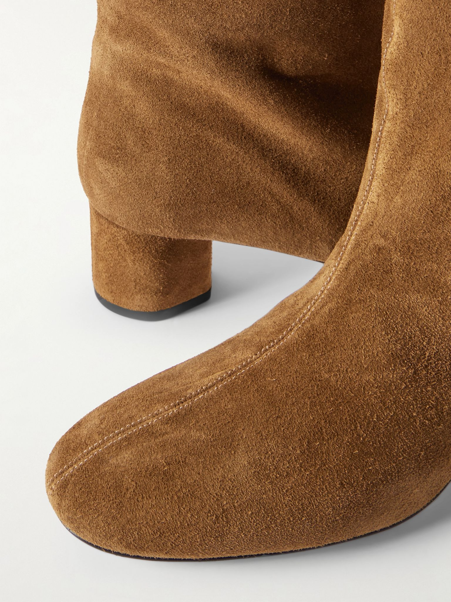 Willa suede over-the-knee boots Brown - 4
