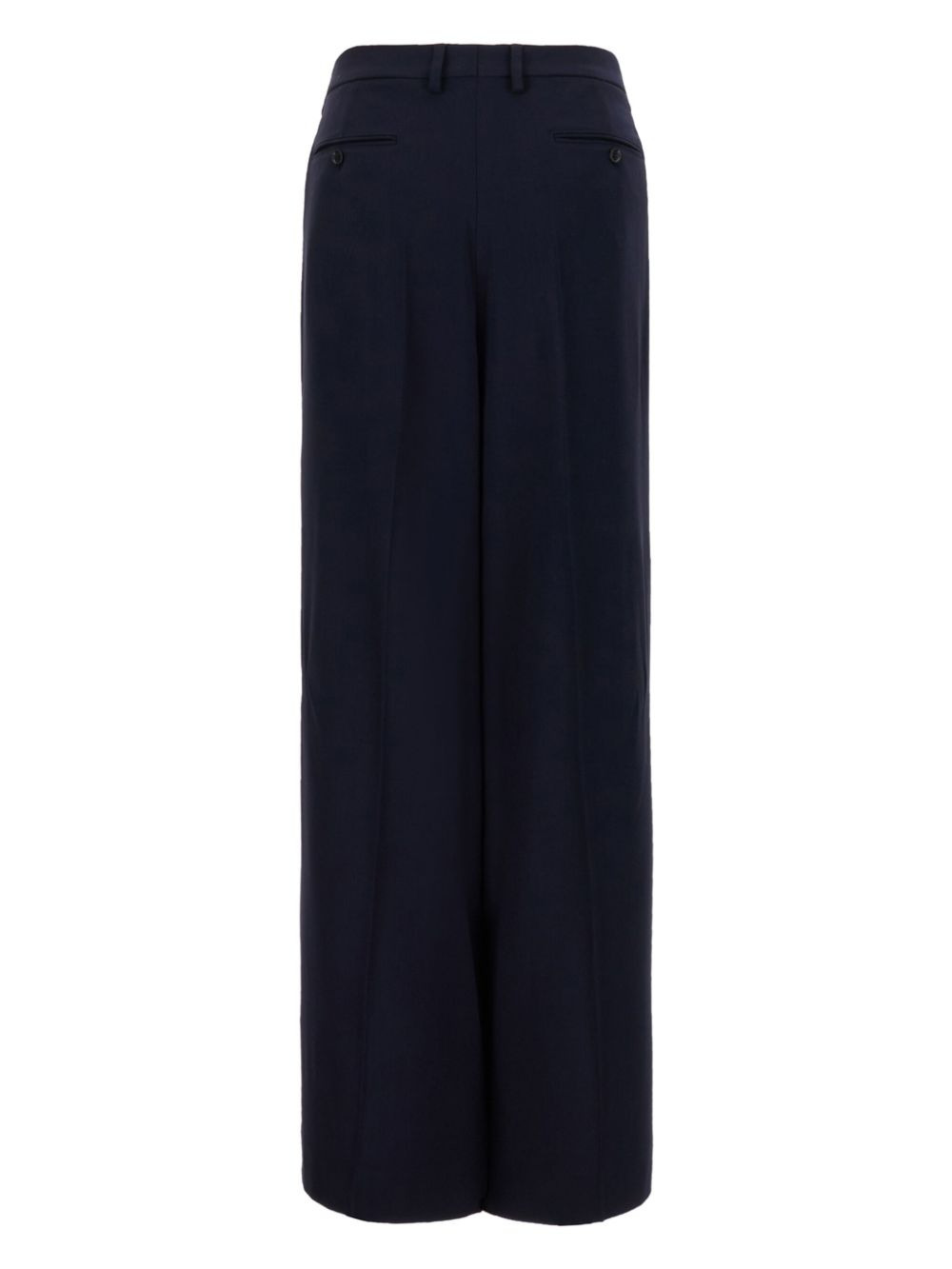 pleated wide-leg trousers - 2