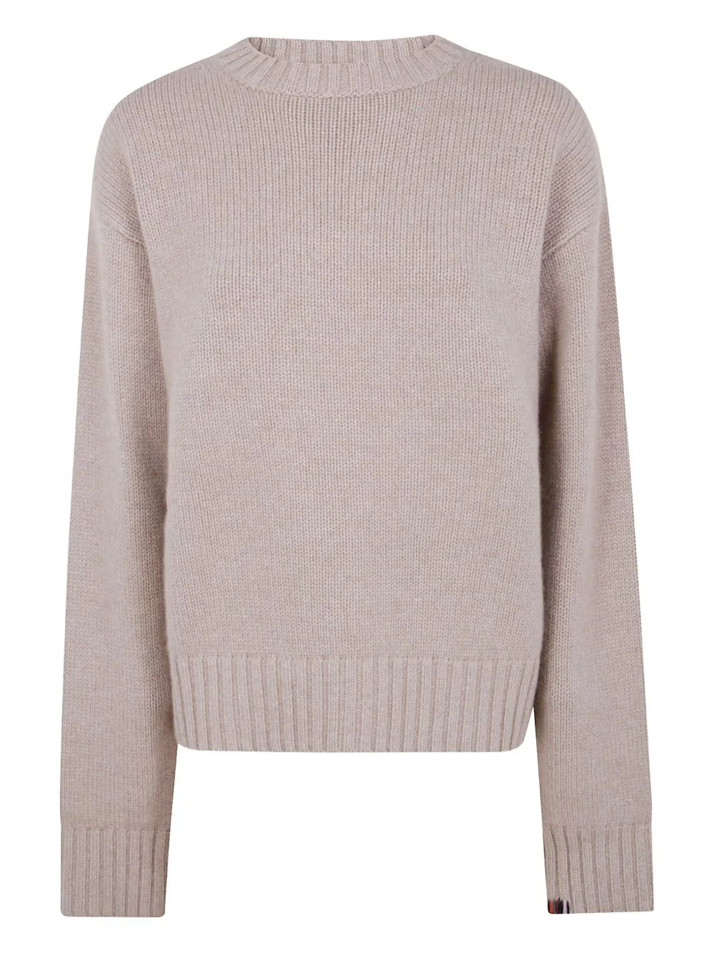 crew-neck cashmere sweater - 1