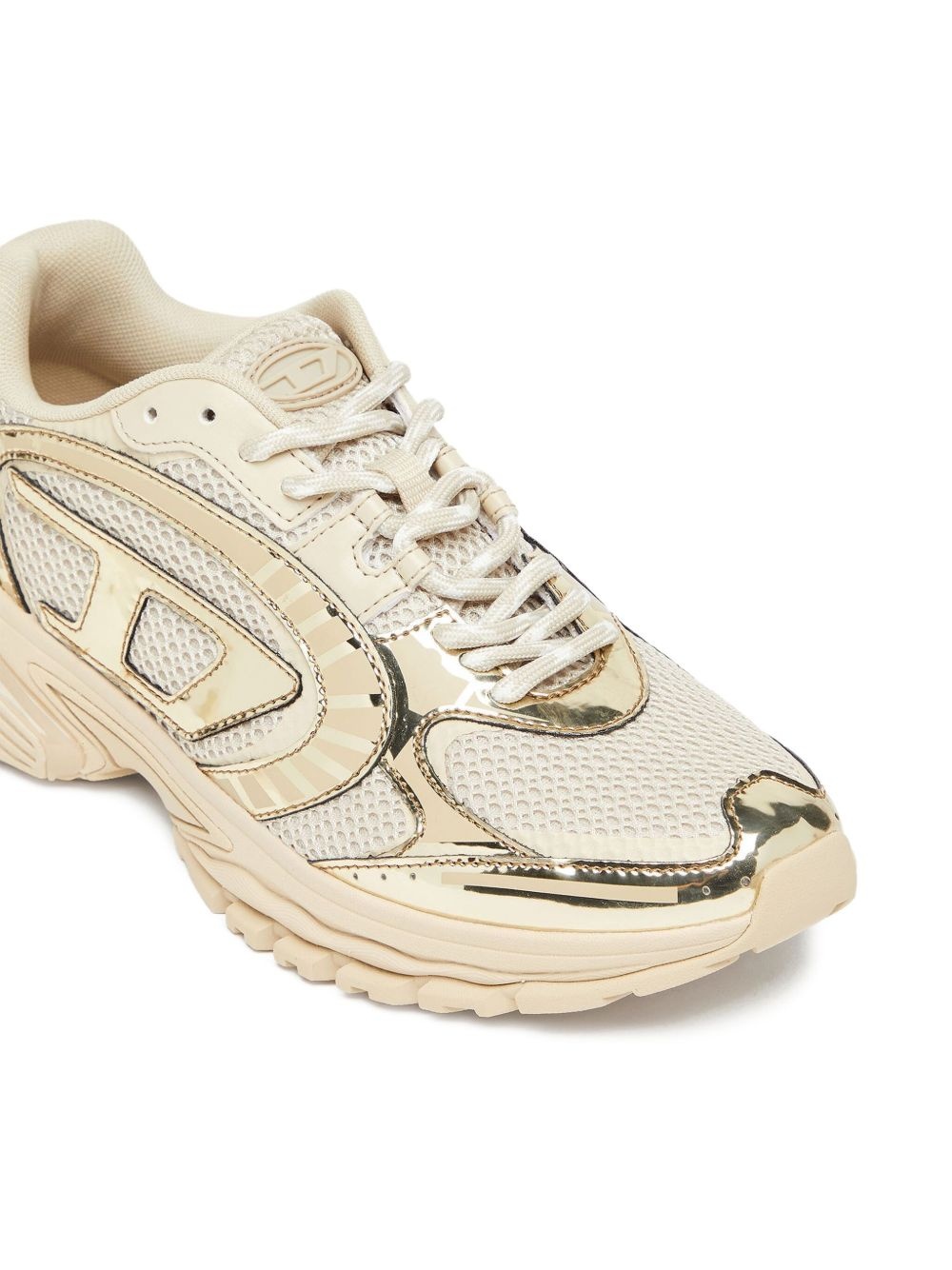 panelled sneakers - 7