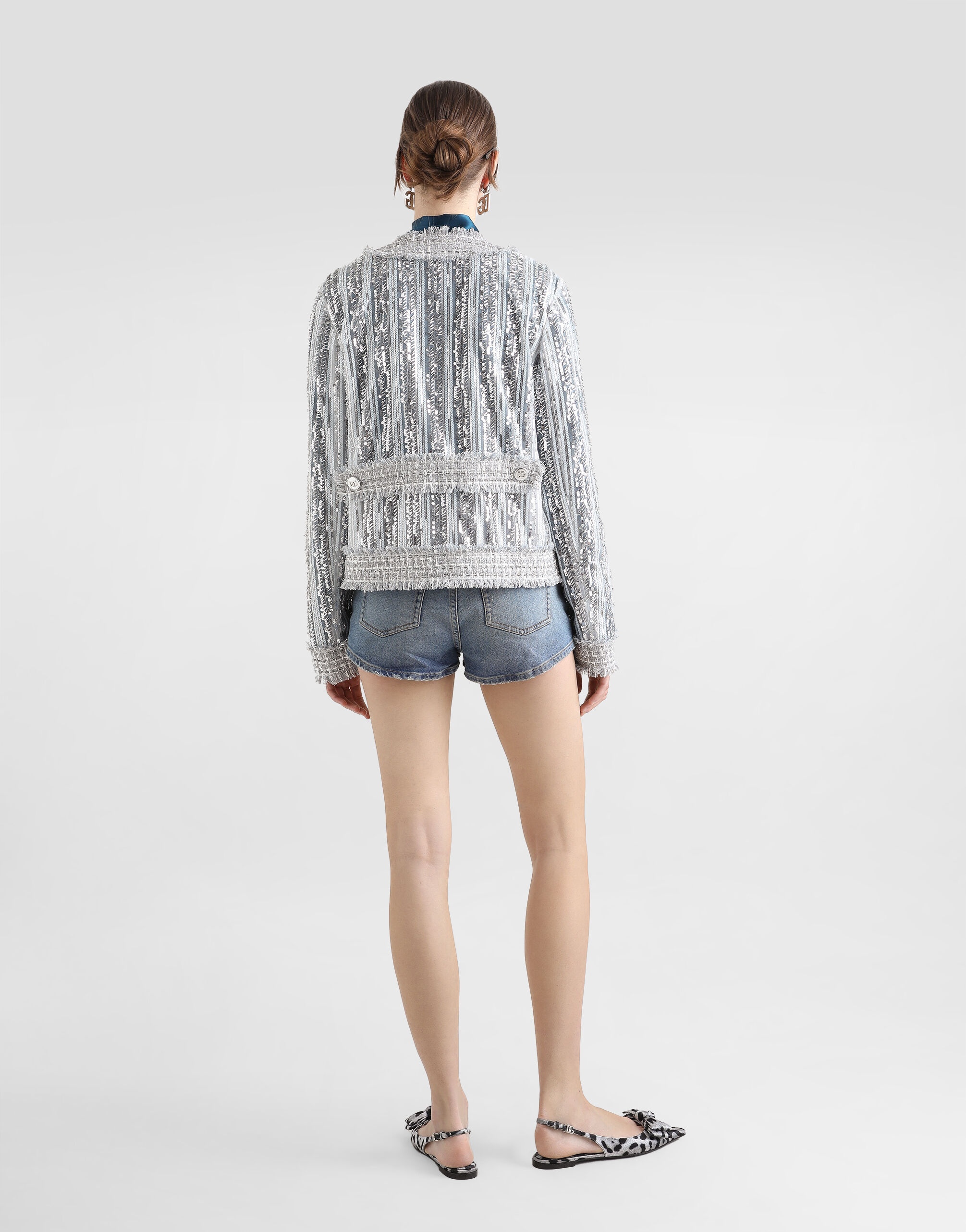 Denim shorts - 3