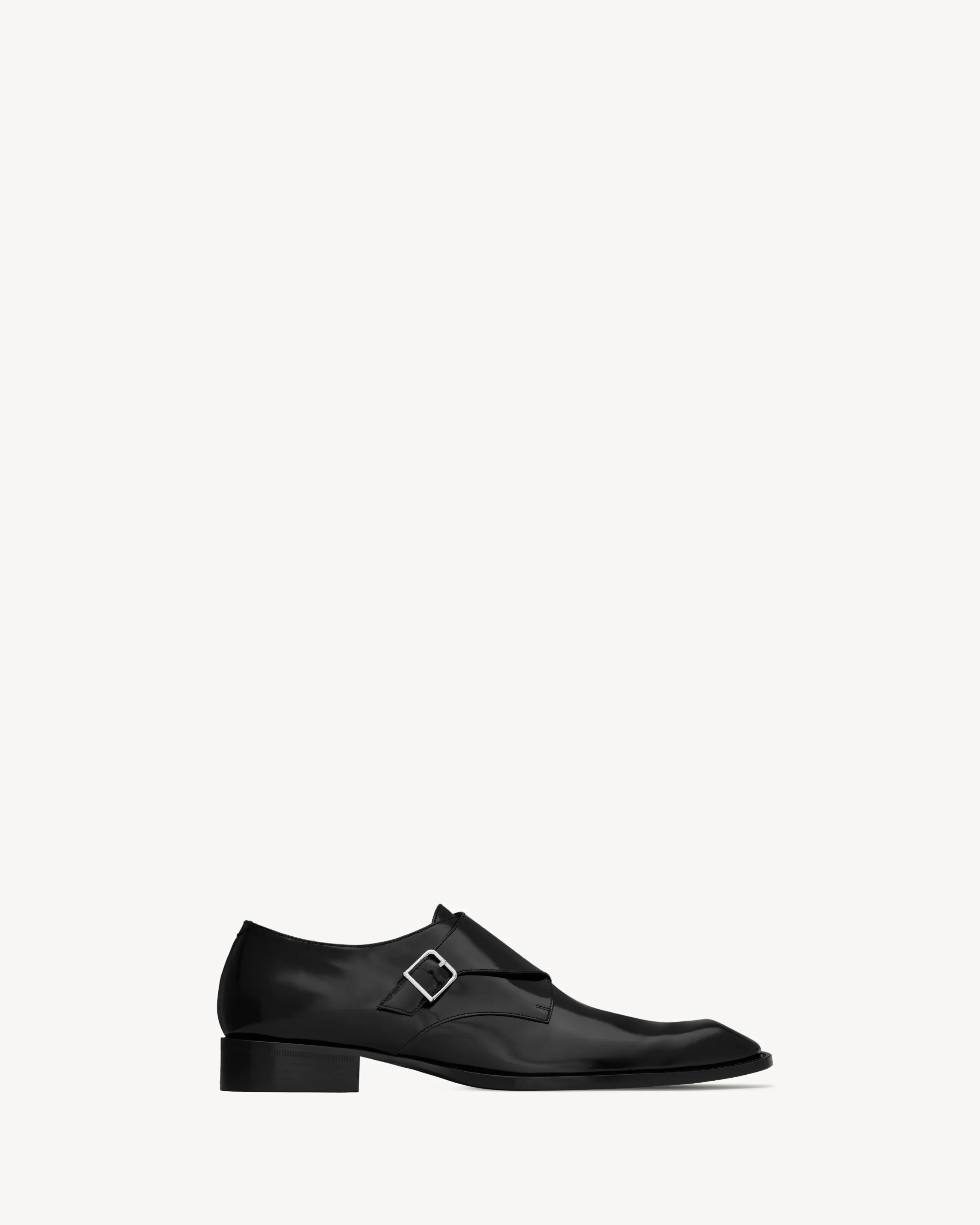 CONNOR MONK STRAPS IN GLAZED LEATHER - 1