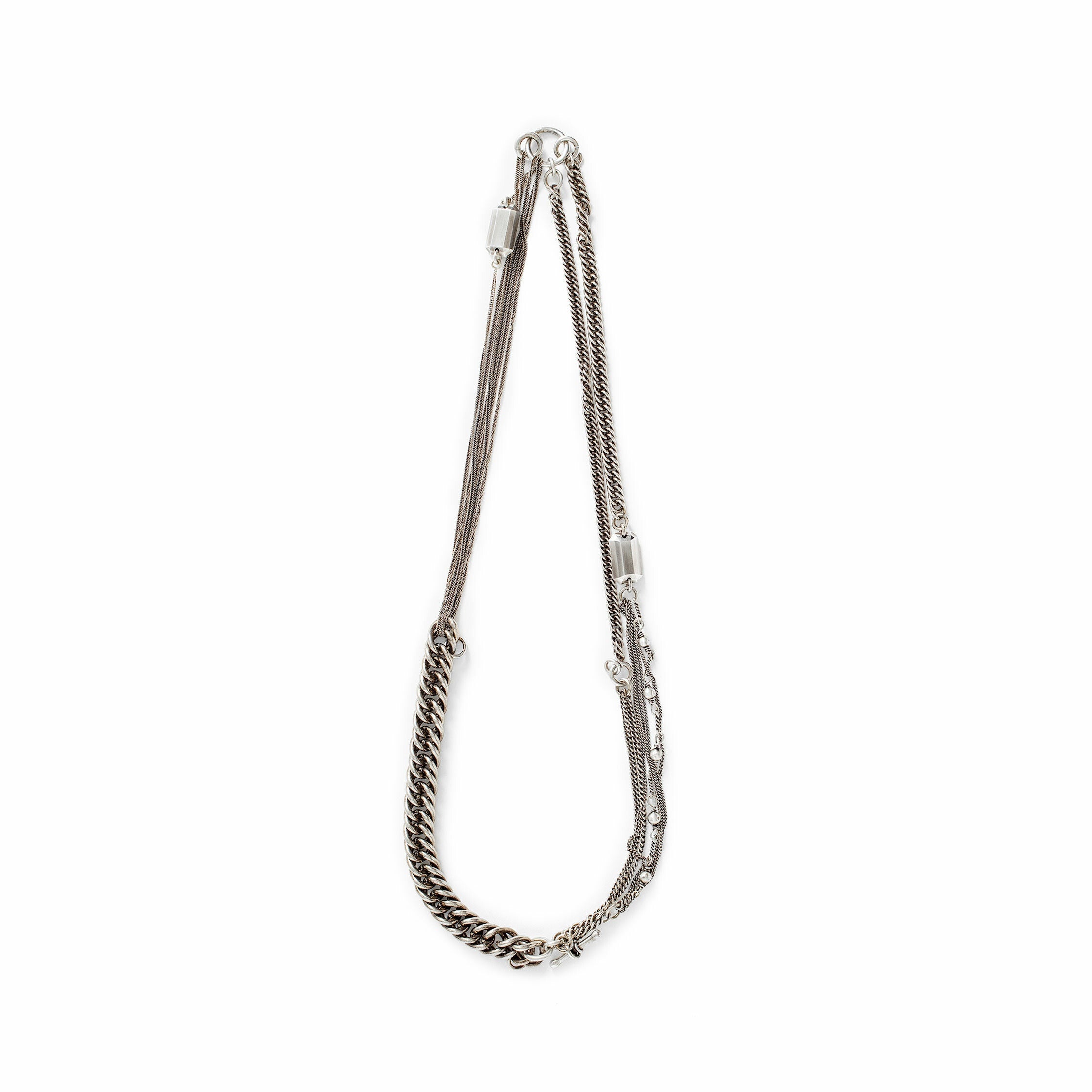 ANN DEMEULEMEESTER WOMAN SILVER NECKLACES - 4