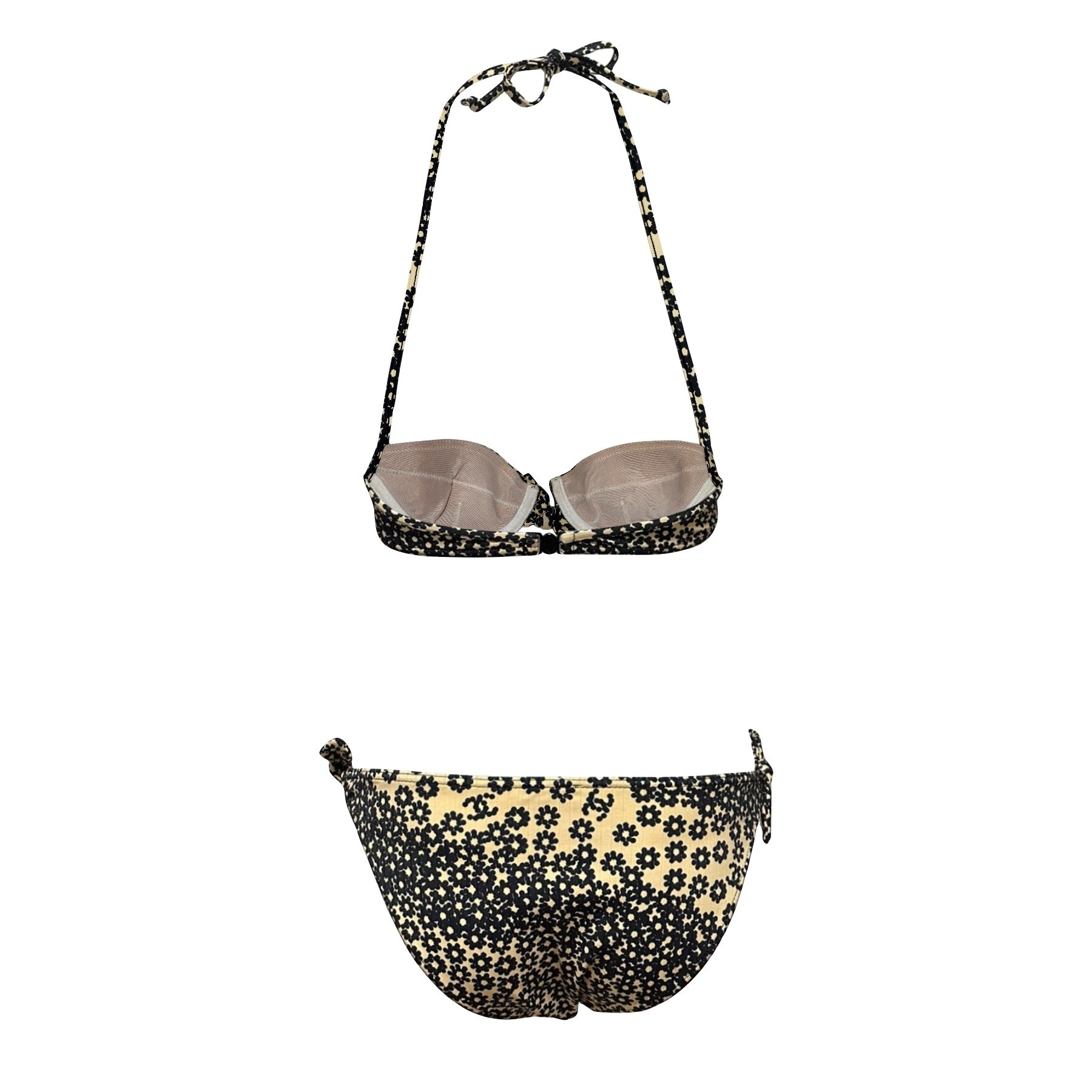 CHANEL 2003 Floral Print Bikini - 2